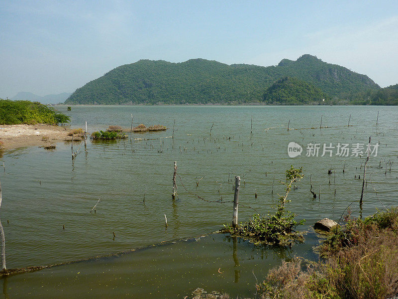 泰国Khao Sam Roi Yot国家公园景观